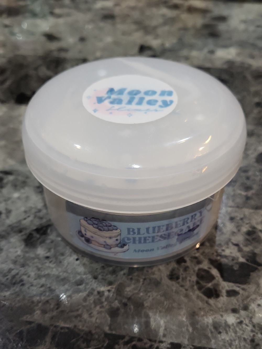 Moon Valley Slimes Blueberry Cheesecake Slime